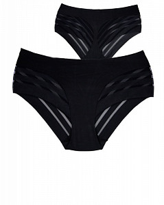  Женские бесшовные трусы слипы (большие размеры) ALINA 