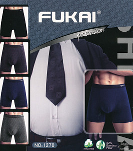 Трусы боксеры мужские удлиненные PREMIUM (большой размер) FUKAI